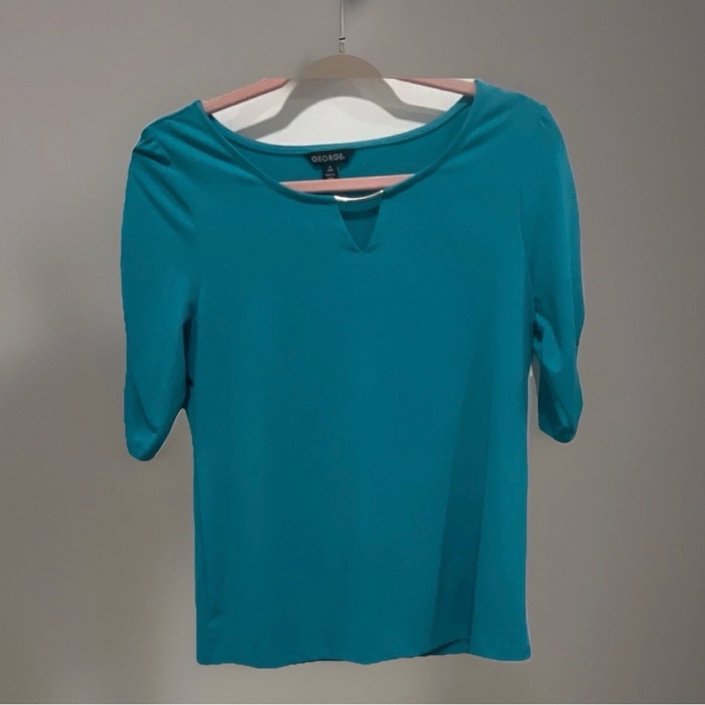 George Turquoise Women's Blouse
